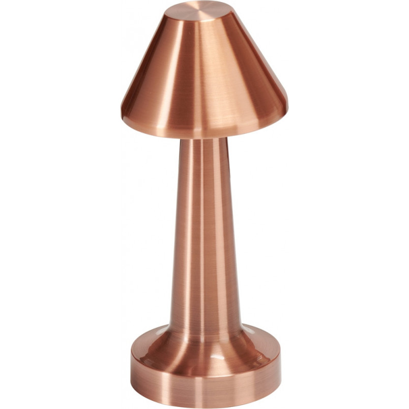 Lampa stołowa TAVOLO B LED dotykowa miedziana 23 cm