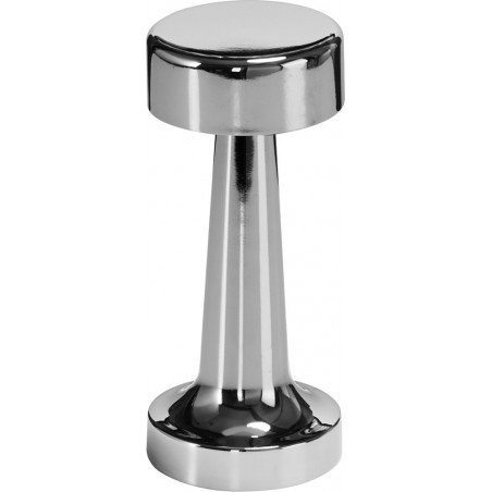 Lampa stołowa TAVOLO A LED dotykowa srebrna 21 cm