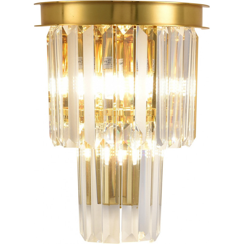 Lampa ścienna SPLENDORE złota 20 cm