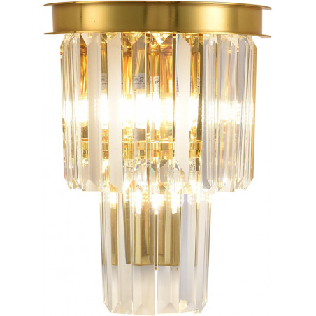 Lampa ścienna SPLENDORE złota 20 cm