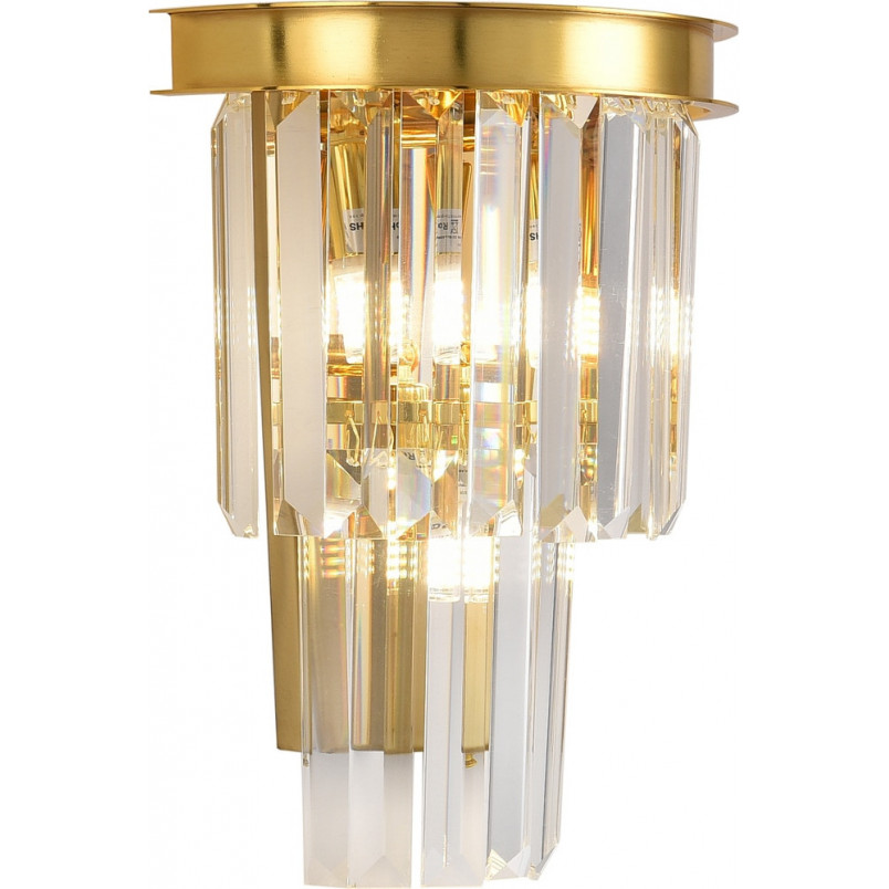 Lampa ścienna SPLENDORE złota 20 cm
