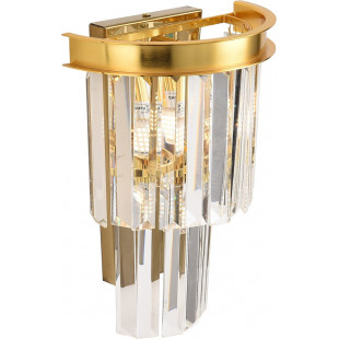 Lampa ścienna SPLENDORE złota 20 cm
