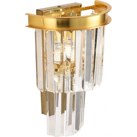 Lampa ścienna SPLENDORE złota 20 cm