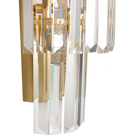 Lampa ścienna SPLENDORE złota 20 cm