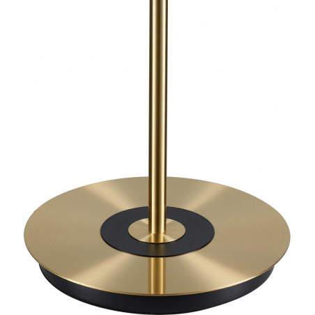 Lampa podłogowa ARTDECO czarno - złota 162 cm