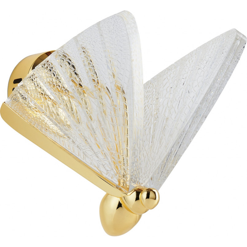 Lampa ścienna BEE LED złota 22 cm 