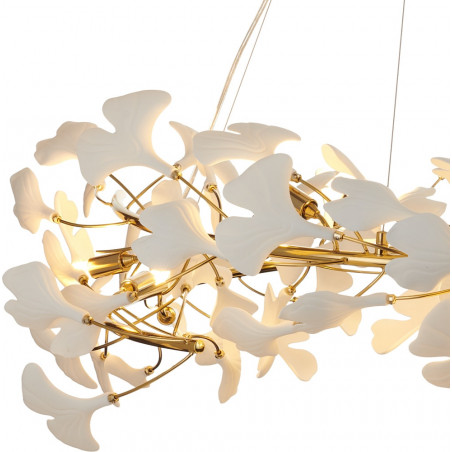 Lampa wisząca BOTANIKA złoto biała 100 cm