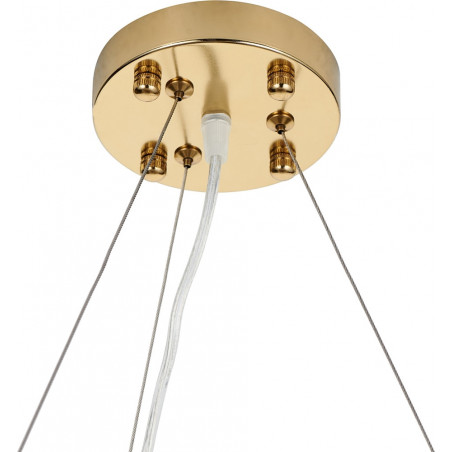 Lampa wisząca BOTANIKA złoto biała 80 cm