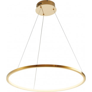 Lampa wisząca CIRCLE SLIM 60 LED złoty 60 cm