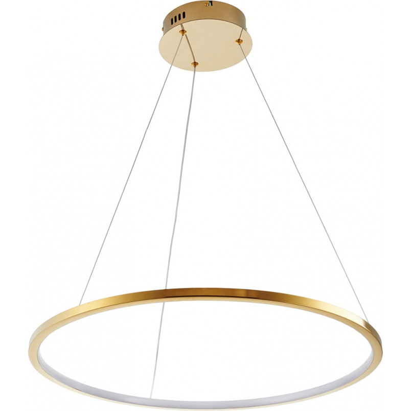 Lampa wisząca CIRCLE SLIM 60 LED złoty 60 cm