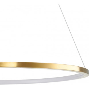 Lampa wisząca CIRCLE SLIM 60 LED złoty 60 cm