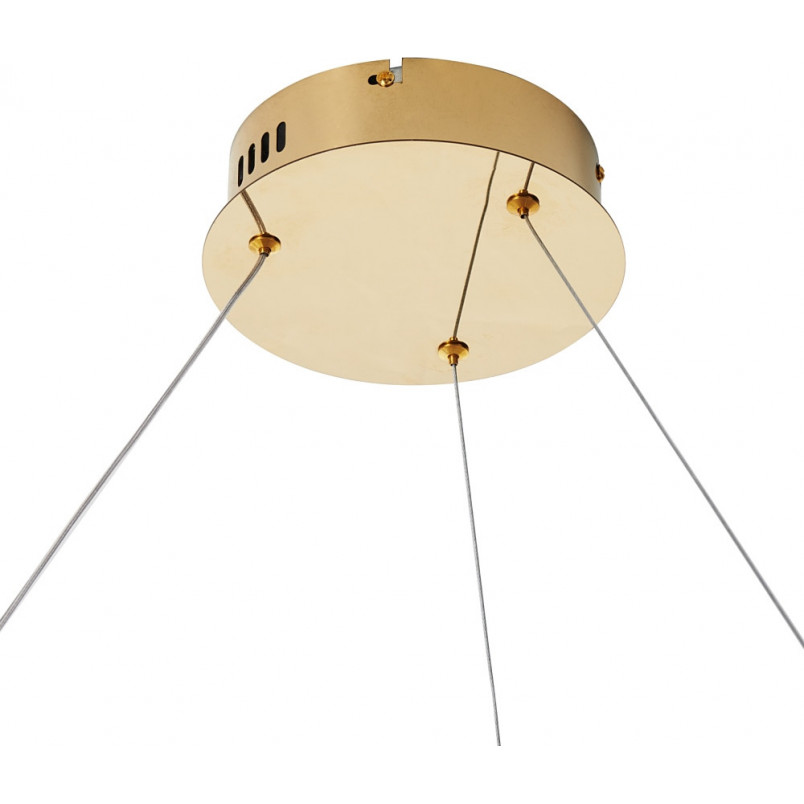 Lampa wisząca CIRCLE SLIM 60 LED złoty 60 cm