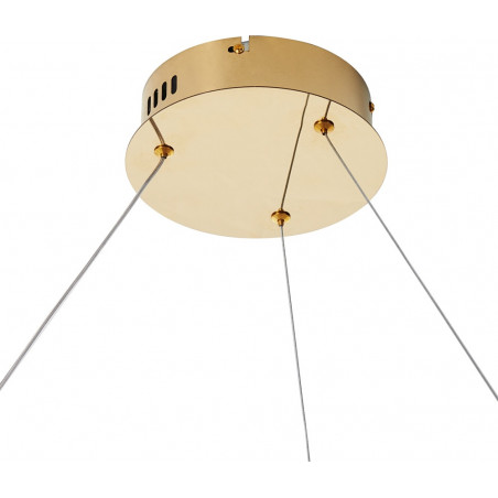 Lampa wisząca CIRCLE SLIM 60 LED złoty 60 cm