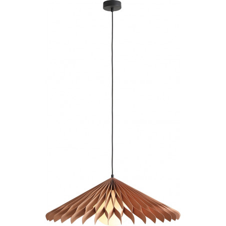 Lampa wisząca drewniana Nature Sun 69cm Aldex