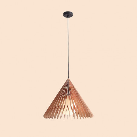 Lampa wisząca drewniana Nature Sun 48cm Aldex