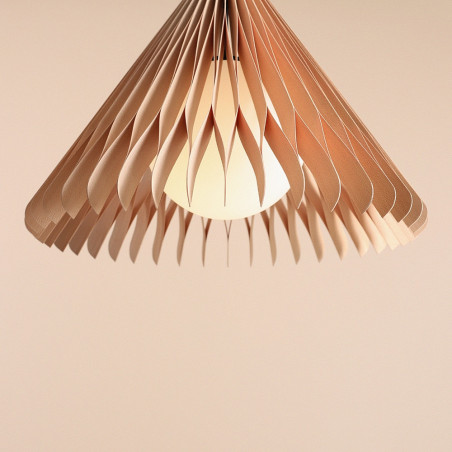 Lampa wisząca drewniana Nature Sun 48cm Aldex
