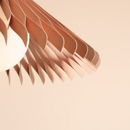 Lampa wisząca drewniana Nature Sun 58cm Aldex