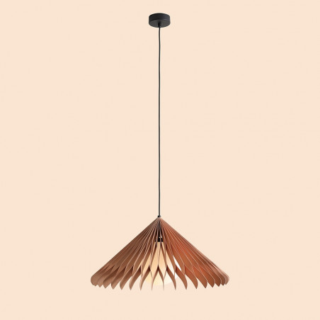 Lampa wisząca drewniana Nature Sun 58cm Aldex