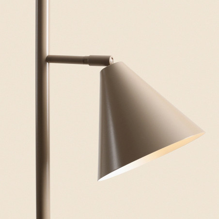 Lampa podłogowa 2 punktowa Form beżowa Aldex