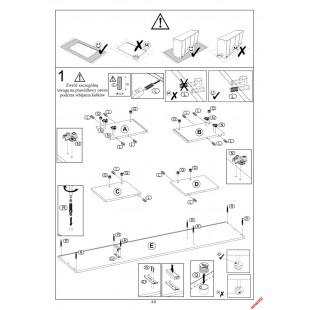 Szafka rtv na nóżkach z lamelami Lamino 180x40cm dąb craft/czarny Halmar