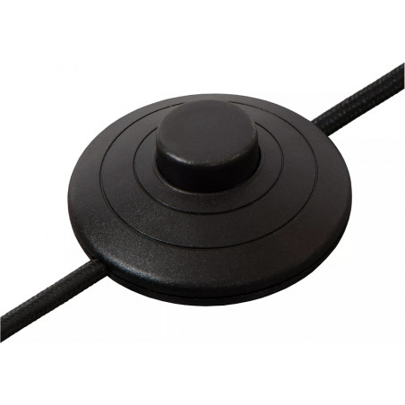 Lampa podłogowa łukowa Rankos 110cm H185cm rdzawy brąz / czarny Lucide