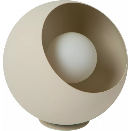 Lampa kula na stolik nocny Doredos 20cm kremowa Lucide