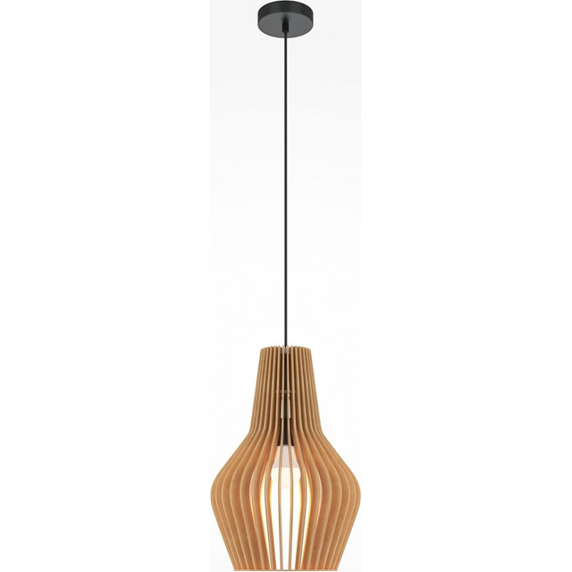 Lampa wiszące ze sklejki Roots I 30cm Maytoni