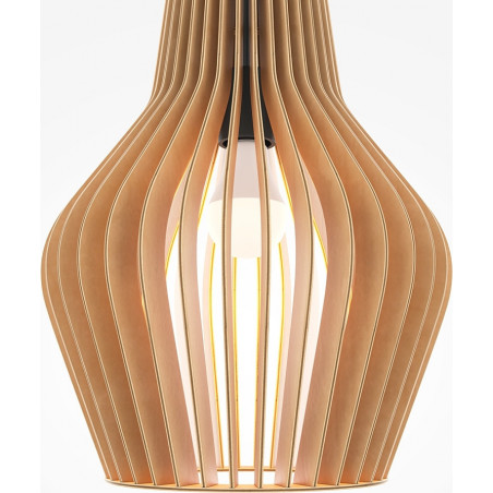 Lampa wiszące ze sklejki Roots I 30cm Maytoni