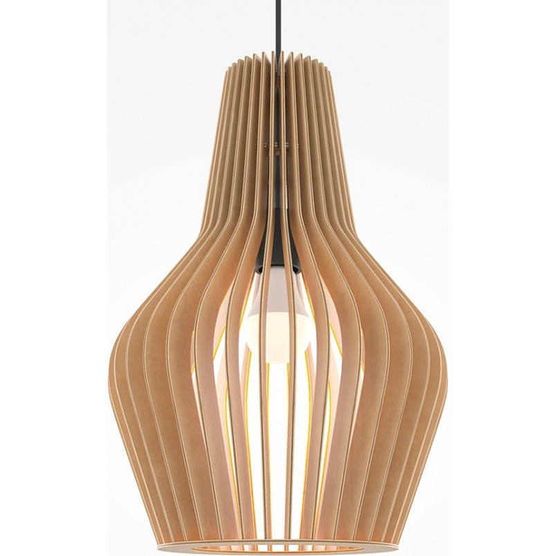 Lampa wiszące ze sklejki Roots I 30cm Maytoni