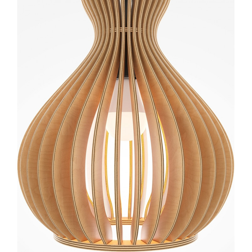Lampa wiszące ze sklejki Roots II 30cm Maytoni