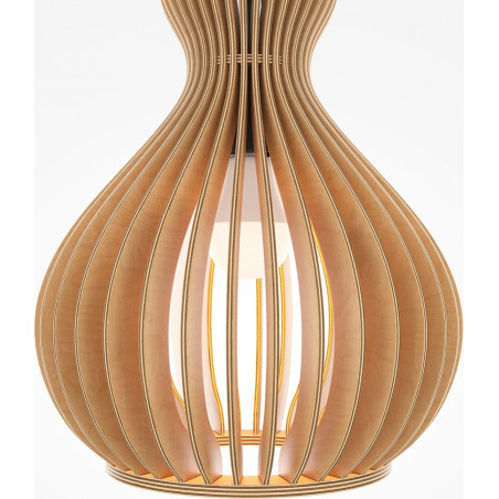 Lampa wiszące ze sklejki Roots II 30cm Maytoni