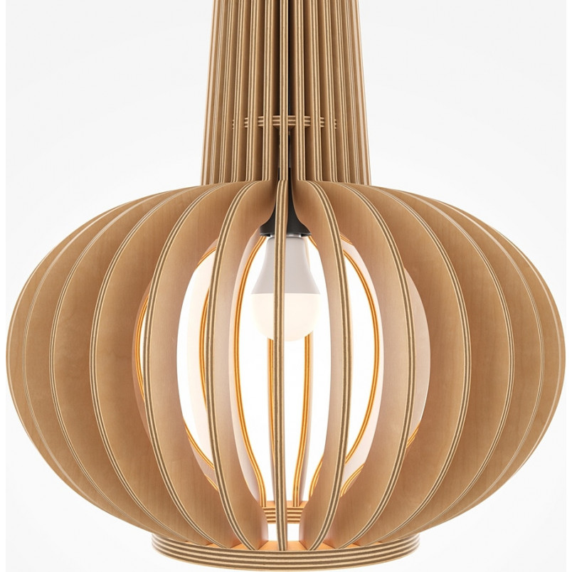 Lampa wiszące ze sklejki Roots III 35cm Maytoni