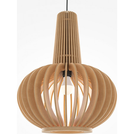 Lampa wiszące ze sklejki Roots III 35cm Maytoni