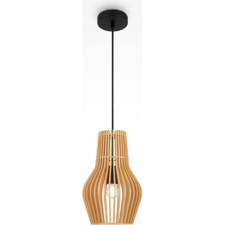 Lampa wiszące ze sklejki Roots I 20cm Maytoni