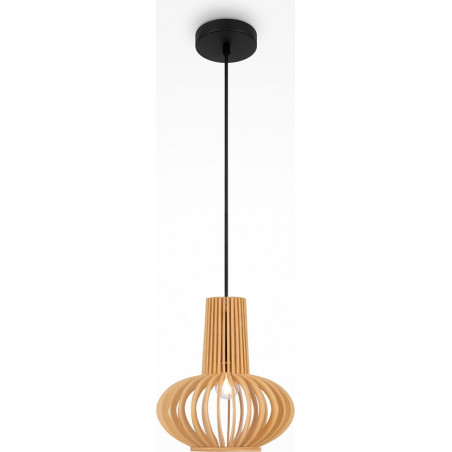 Lampa wiszące ze sklejki Roots III 25,5cm Maytoni