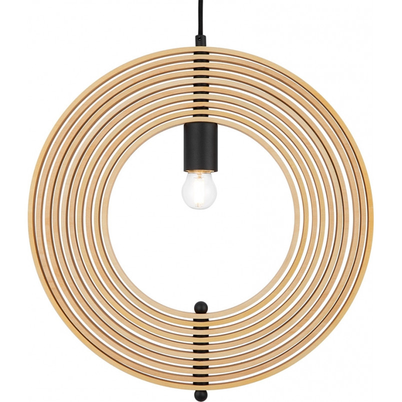 Lampa wisząca kula drewniana Roots 43cm Maytoni