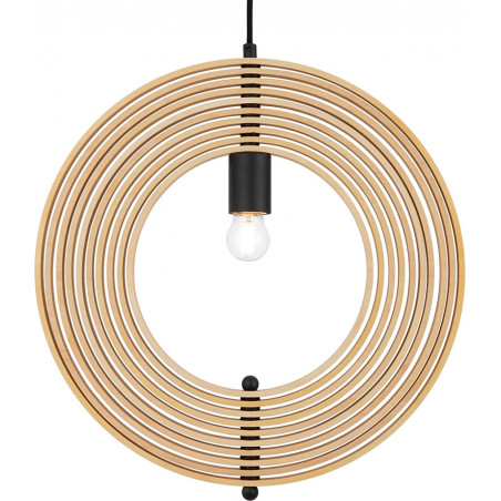 Lampa wisząca kula drewniana Roots 43cm Maytoni