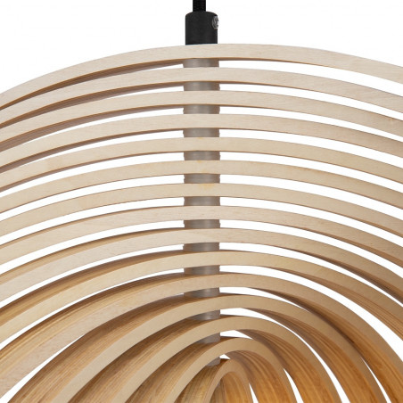 Lampa wisząca kula drewniana Roots 60cm Maytoni