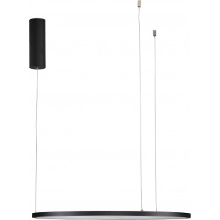 Lampa wisząca nowoczesna okrągła Cirkel LED 60cm czarna