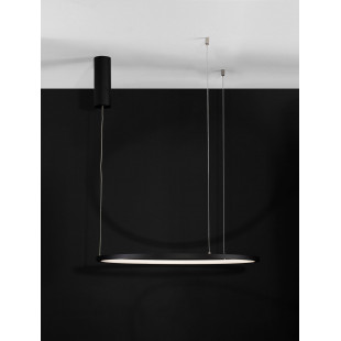 Lampa wisząca nowoczesna okrągła Cirkel LED 60cm czarna