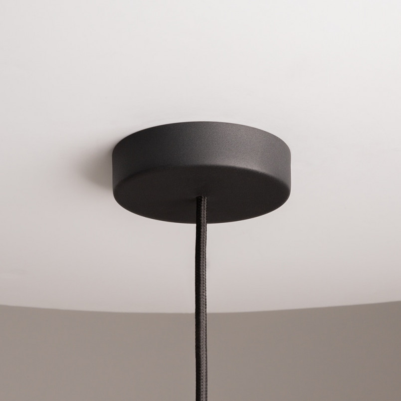 Lampa wisząca rattanowa kula boho Cane 40cm naturalna Maytoni