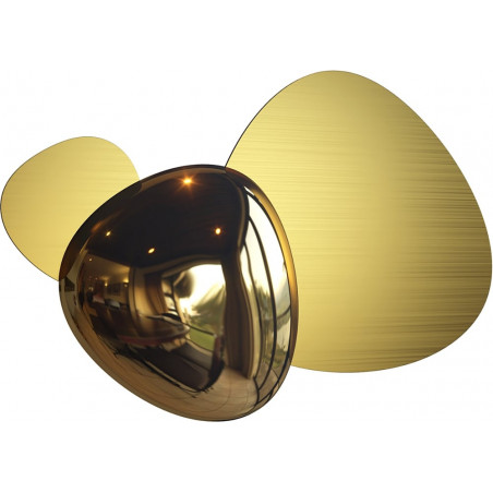 Kinkiet dekoracyjny Jack-stone LED 36,3cm złoty Maytoni