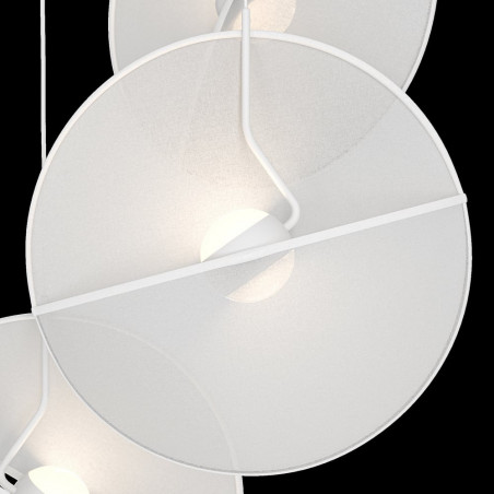 Lampa wisząca designerska Reflex III LED 73cm biała Maytoni
