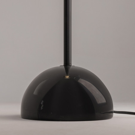 Lampa podłogowa szklana designerska Memory przeźroczysty / czarny Maytoni