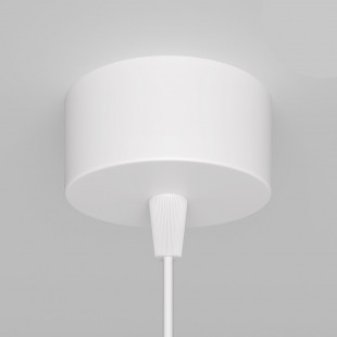 Lampa wisząca tuba Lipari 6cm H40cm biało-złota Maytoni