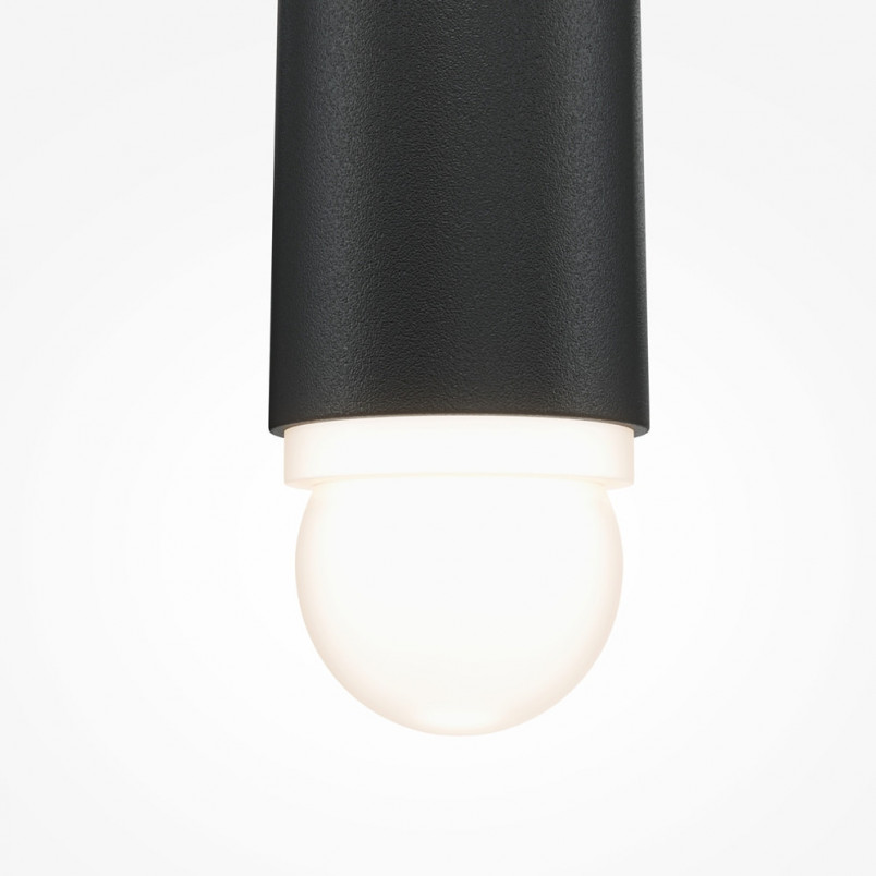 Lampa wisząca Cascade LED 3,5cm H82,5cm czarna Maytoni