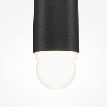 Lampa wisząca Cascade LED 3,5cm H82,5cm czarna Maytoni