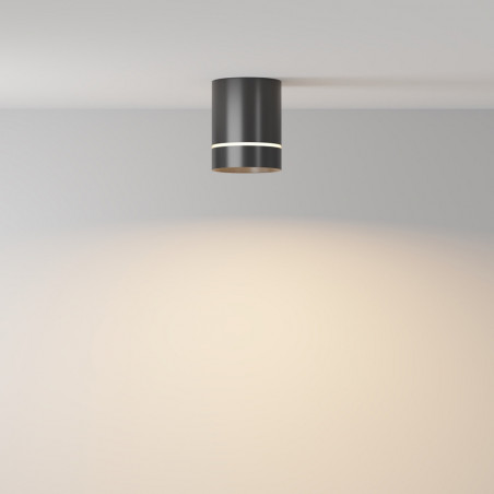 Lampa natynkowa spot Orlo LED 3000K 8cm czarna Maytoni