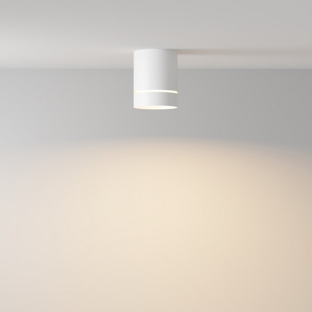 Lampa natynkowa spot Orlo LED 3000K 8cm biała Maytoni