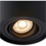 Lampa Spot tuba Tube Okrągły Czarny marki Lucide